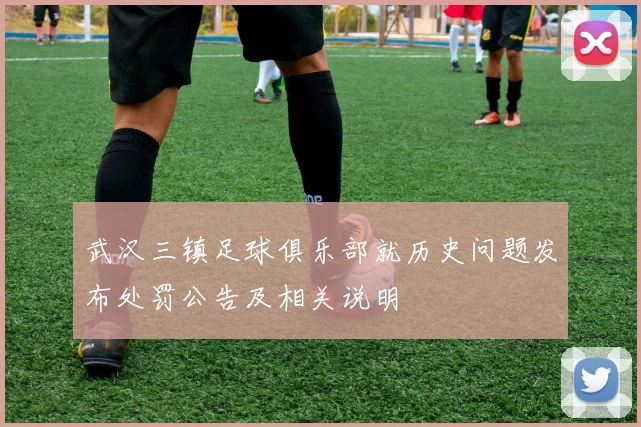 武汉三镇足球俱乐部就历史问题发布处罚公告及相关说明